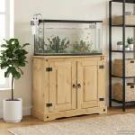 vidaXL Стойка за аквариум CORONA Кафяво 81, 5 x 37 x 73 см 250 kg (42034033)