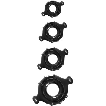 Image 1 of NS Novelties Renegade Vitality Rings Black