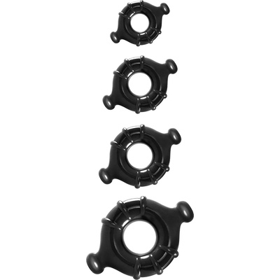 NS Novelties Renegade Vitality Rings Black