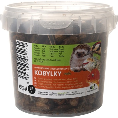 UGF sušené kobylky 65g