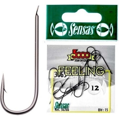 Sensas Feeling 3065 Black veľ.14 15 ks