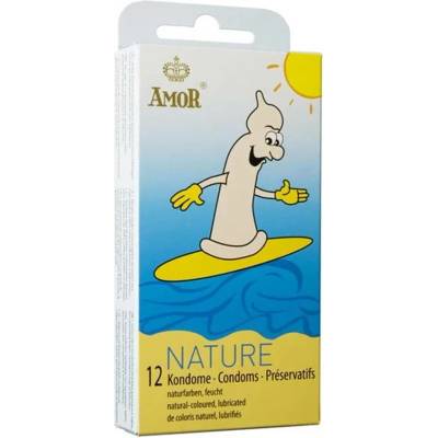Презервативи, натурални, 12 броя - Amor Nature (AMOR050186)