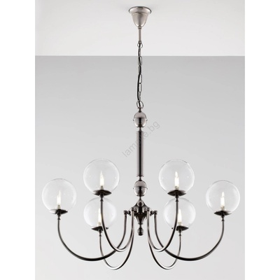 JUPITER 2022 - Пендел BRILLANTE 6xG9/10W/230V лъскав хром (10702022)