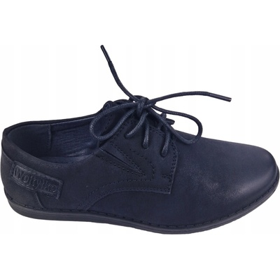 Wojtylko 1377C dětské polobotky černé