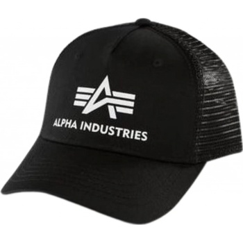 Alpha Industries Basic Trucker Cap black čierna