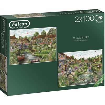 Falcon Jumbo Život na venkově 2 x 1000 dielov