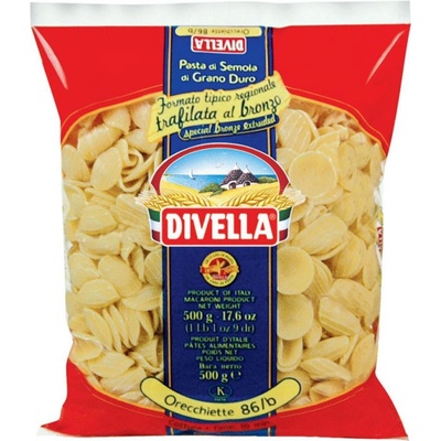 Divella Suché bezvaječné semolinové těstoviny Orecchiette Baresi 0,5 kg