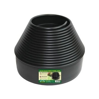 obrubník skrytý GARDEN DIAMOND JUNIOR 12m*10cm černý