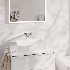 Hansgrohe Вграждаем смесител за мивка Hansgrohe Tecturis E, финиш гланциран хром, без вградено тяло (73051000)