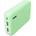Hama Външна батерия "Pocket 10", 10000 mAh, Изходи: 2x USB-A, зелена (HAMA-201771)