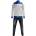 Zeus Мъжки анцуг Zeus Tuta Relax Vesuvio Men Tracksuit White Blue