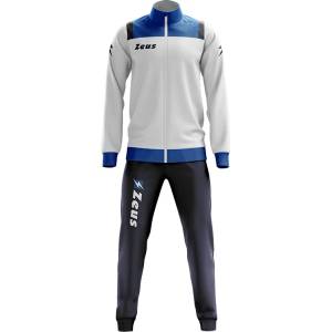 Zeus Мъжки анцуг Zeus Tuta Relax Vesuvio Men Tracksuit White Blue