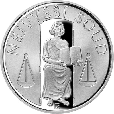 Česká mincovna Stříbrná mince 100 Kč 2025 Nejvyšší soud proof 9 g – Sleviste.cz