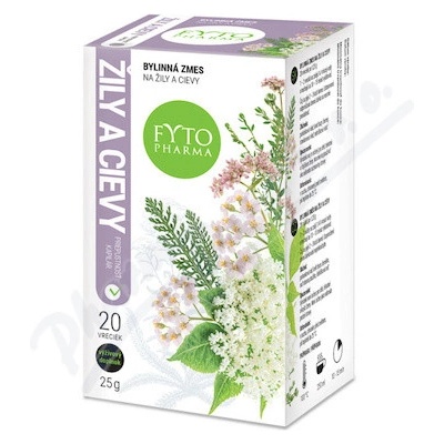 Fytopharma Bylinná směs na žíly a cévy 20 x 1,25 g