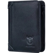 Bullcaptain elegantná kožená peňaženka Gerold BULLCAPTAIN QB031Vs5 čierna