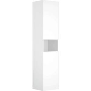 KEUCO Stageline - Висок шкаф, 40x180x36 см, 2 врати, панти отдясно, с осветление, бял 32831300102 (32831300102)