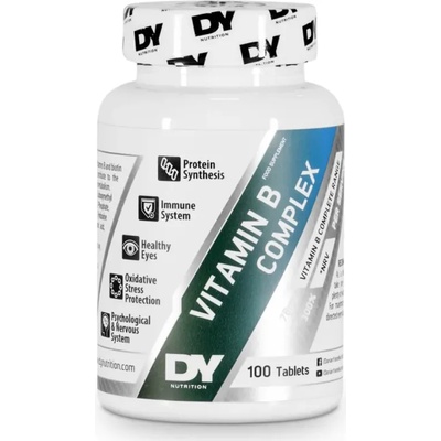 DY Nutrition Vitamin B Complex, 100 таблетки, Dorian Yates Nutrition