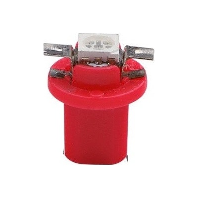 AUTOLAMP LED 12V (2W) B8,5d cervená 1x 5050