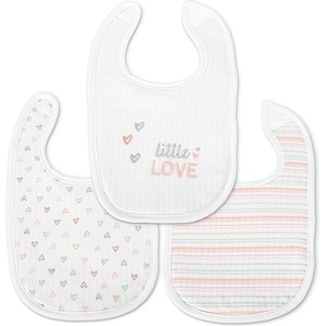Lorelli Комплект лигавници Lorelli - Natural, за момиче, 3 броя (10260290003) - baby