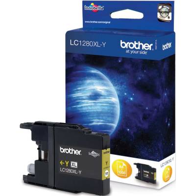 Brother LC1280XL-YW Оригинална мастилена касета (жълта)