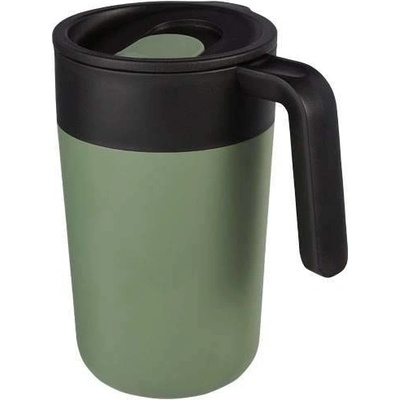 Nordia Dvoustěnný recyklovaný hrnek zelená 400 ml