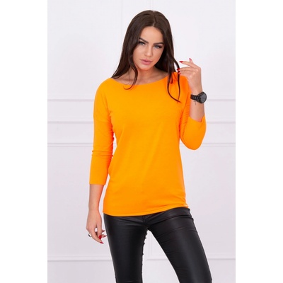 Tričko CASUAL MI8834 neónovo oranžové