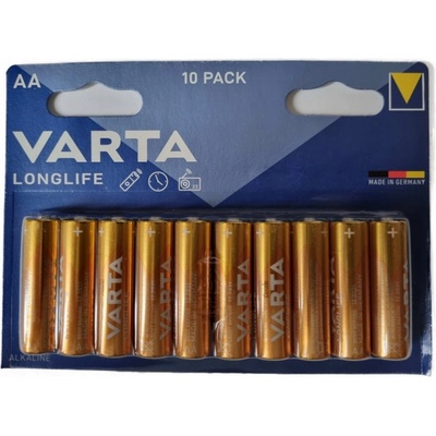Varta Longlife AA 10ks 4106101461