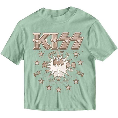 Kiss Spirit of '76 Green S Дамски Риза (KISSCT43LGR01)