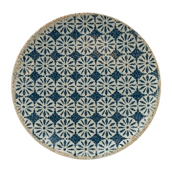 Saturnia Десертна чиния SATURNIA Table, 21 см, синя/бежова (22004/ZRTAB)
