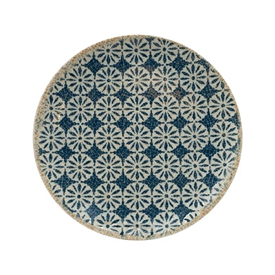 Saturnia Десертна чиния SATURNIA Table, 21 см, синя/бежова (22004/ZRTAB)