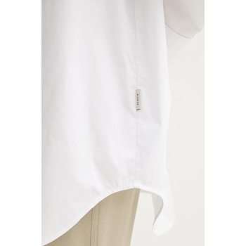Remain Памучна риза Remain дамска в бяло със свободна кройка с класическа яка 502941400 (502941400)