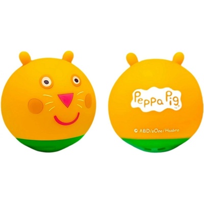 Kids licencing Chrastící míček se zvuky žlutý Peppa Pig kočička