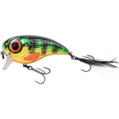 Spro Powercatcher Pomaly Plávajúci Fat Iris 60 Chrome Perch 6cm 17g