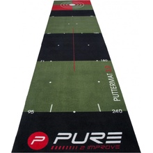 Pure2Improve putovací koberec Putting Mat Small