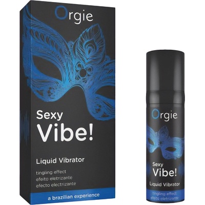 Vibrátor W Płynie Sexy Vibe! Tekutý vibrátor 15 ml Orgie