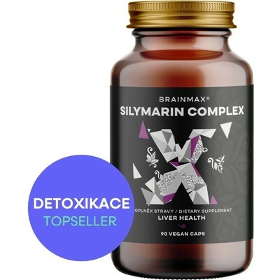 BrainMax Silymarin Complex 90 rastlinných kapsúl