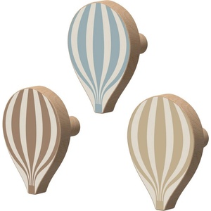 Cam Cam Copenhagen Стенни комплект куки 3 бр. от масивен бук Hot Air Ballon - Cam Cam Copenhagen (1511-122-000-WW)
