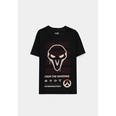 Overwatch Reaper Men's Short Sleeved T-shirt Black