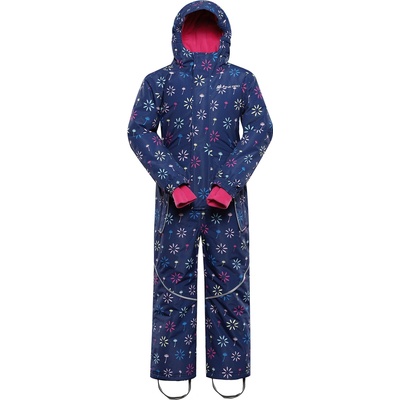 Alpine Pro Kiremo dětský zimní overal s membránou PTX Snow modrá – Zboží Dáma