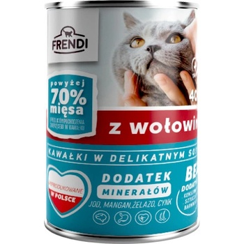 Frendi kúsky v jemnej omáčke s hovädzím mäsom 400 g