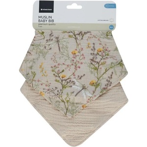 Kikka boo Комплект 2 бр муселинов лигавник Kikka Boo Secret Garden Beige (31303030070)