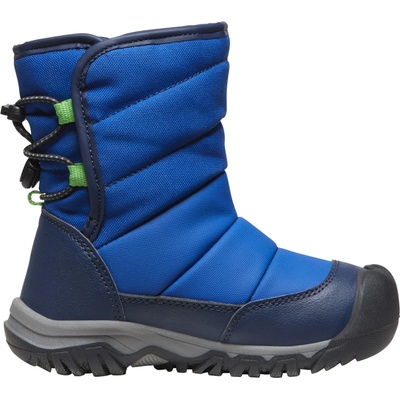KEEN Детски зимни ботуши Keen Kid's Puffrider WP Winter boots - Naval Academy / Surf - размер 24 (EU) (702-2837-0211)