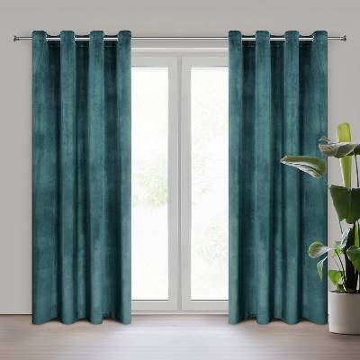Takoy DESIGN 91 Závěs ROSA z jednobarevného měkkého sametu-HF-467987 | 140 x 250 cm