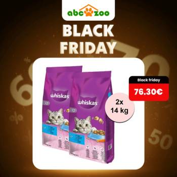 Whiskas tuniak 2 x 14 kg
