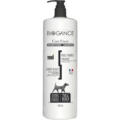 Biogance šampon Dark black -pro černou/tmavou srst 1 l