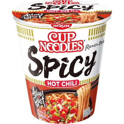 Cup Noodles Instantní nudlová polévka s příchutí hot & spicy v asijském stylu 66 g