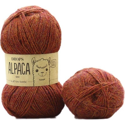 Drops Alpaca MIX 5565 bordó