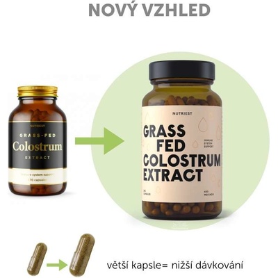 Lyofilizované hovězí kolostrum grass-fed kvalitě v kapslích 240 kapslí