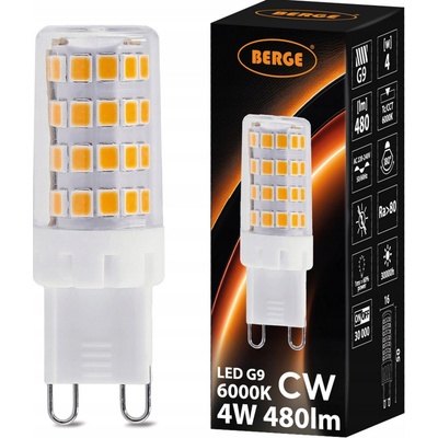 Milio LED žiarovka G9 5W 470Lm studená biela