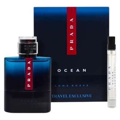 Prada Luna Rossa Ocean Eau de Toilette мъжки комплект 100 мл + 10 мл